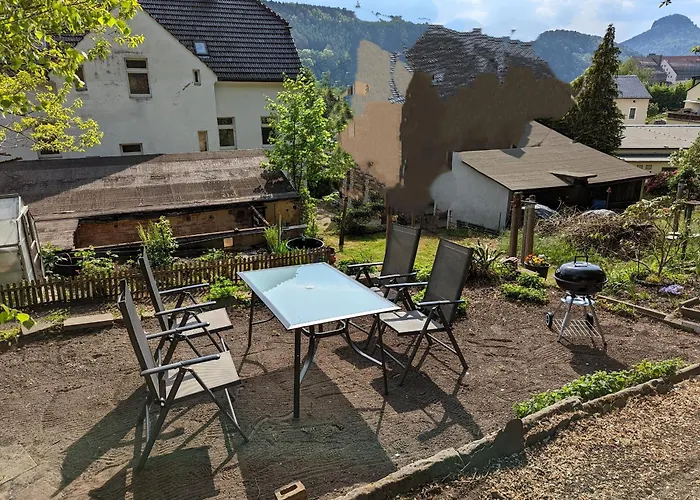 R1 - Urlaubsmagie - Bad Schandau Fusslaeufig, Garten Rathmannsdorf