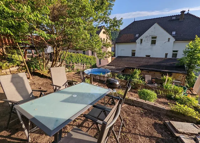 R1 - Urlaubsmagie - Bad Schandau Fusslaeufig, Garten شقة Rathmannsdorf